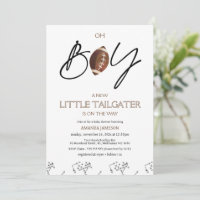 Garçons Jeu Brown et Baby shower de football