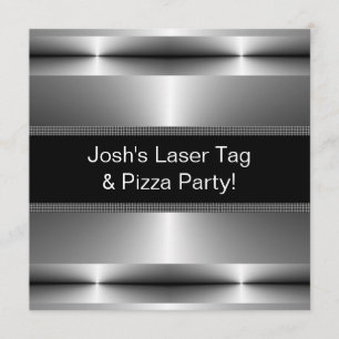 Invitation Garçons toute fête d'anniversaire de nombre