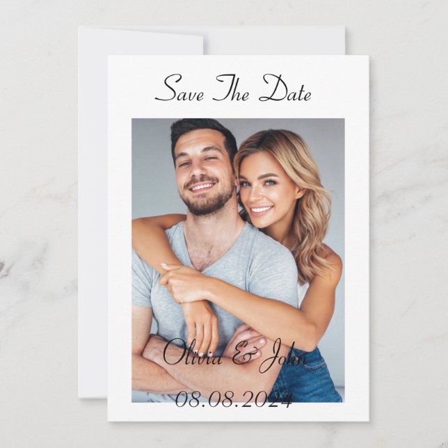 Invitation garder la date (Devant)