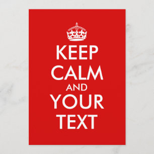 Invitation Gardez le modèle calme d'invitations pour ajouter