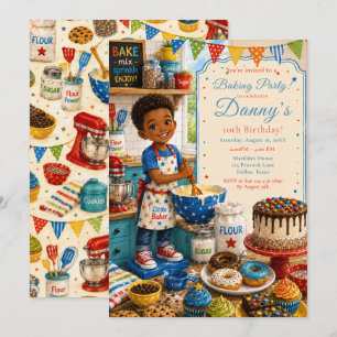 Invitation Gâteaux d'anniversaire pour enfants