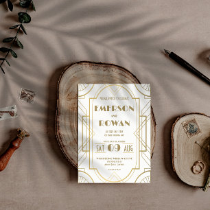 Invitation Gatsby Roaring 20s