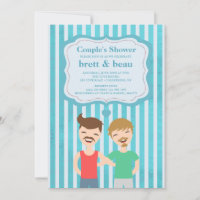 Invitation Gay Couple Shower