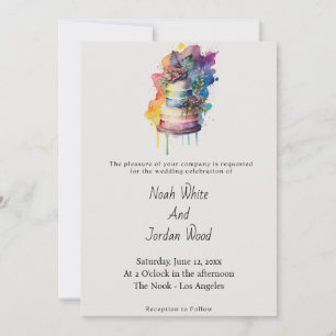 Invitation Gay Pride Mariage LGBT