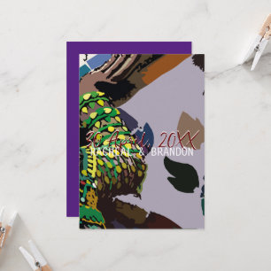 Invitation géant coloré de la culture thaïlandaise sur le fle