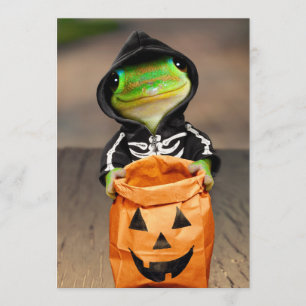 Invitation Gecko Skeleton