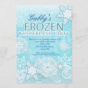 Invitation gelée, Invitation d'hiver, Invitation e