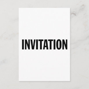 Invitation générique