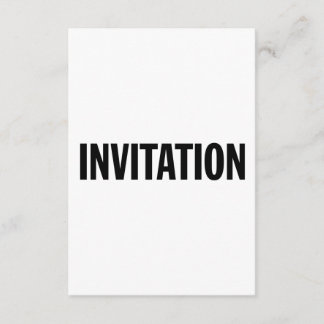 Invitation générique