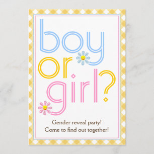 Invitation Genre révéler la conception du texte de la fête av