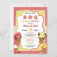 Genre Revey Baby Q BBQ Rouge Jaune En vichy