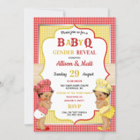 Genre Revey Baby Q BBQ Rouge Jaune En vichy