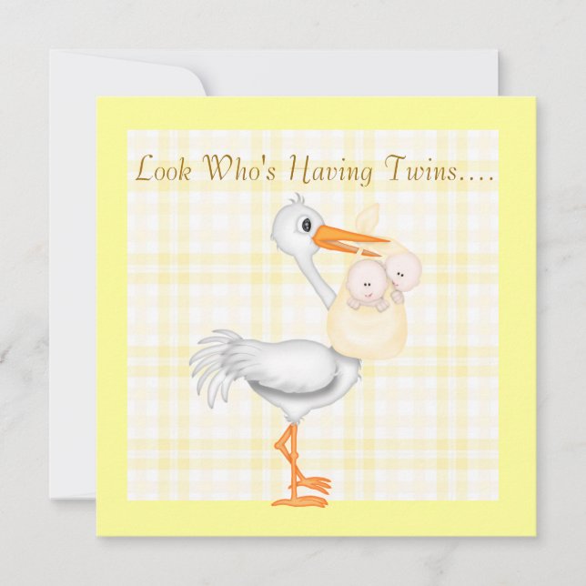 INVITATION GENRES DE NEUTRE D'INVITATION DE BABY SHOWER DE (Devant)