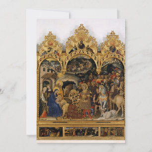 Invitation Gentile da Fabriano - Adoration des Magi