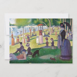Invitation Georges Seurat - Un dimanche après-midi à l'Île de