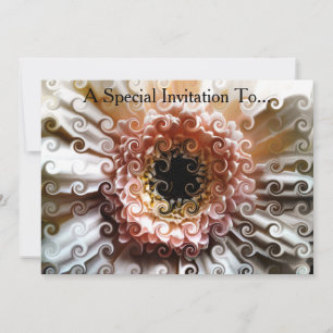 INVITATION GERBERA DAISY