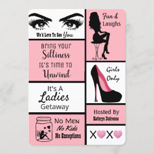 Invitation Getaway filles