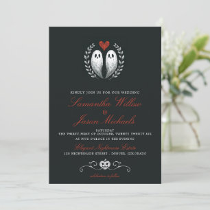 Invitation Ghost Love Mariage