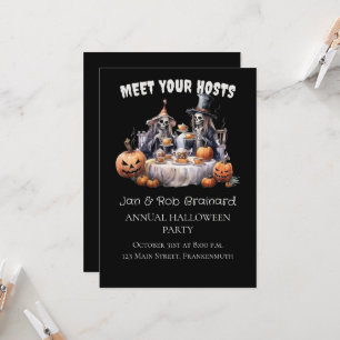 Invitation Ghoulish Annual Halloween Party