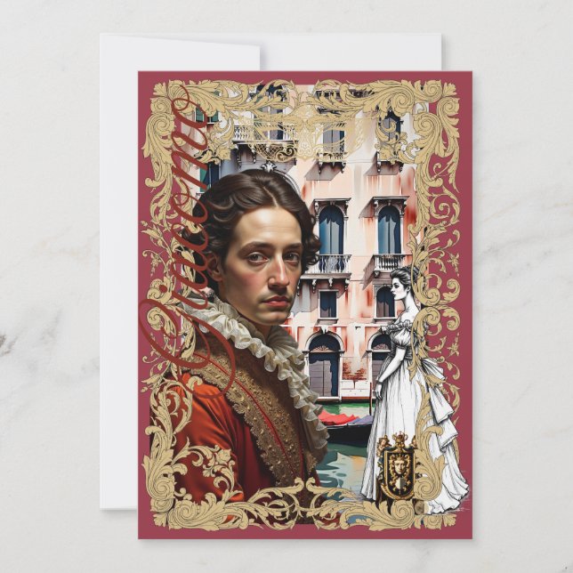 Invitation Giacomo (Devant)