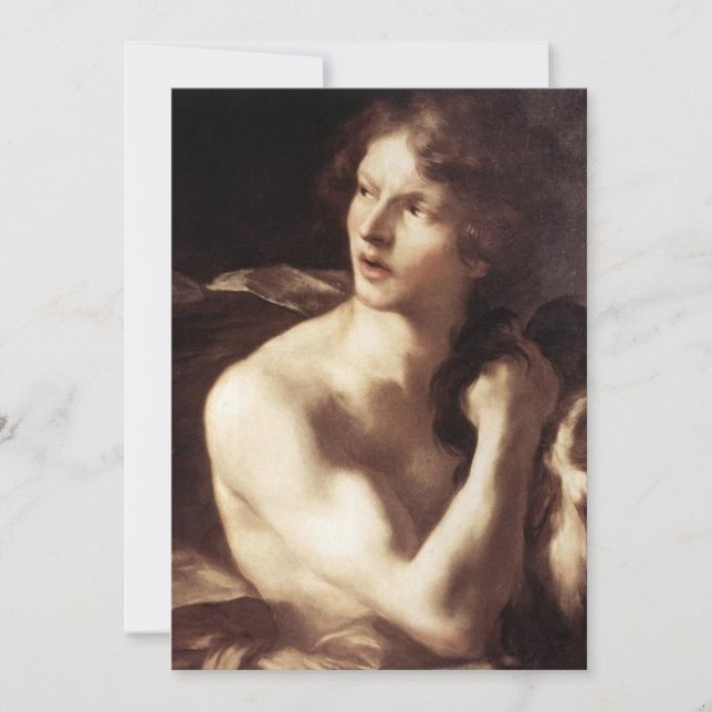 Invitation Gian Lorenzo Bernini - David avec le chef Goliath (Devant)