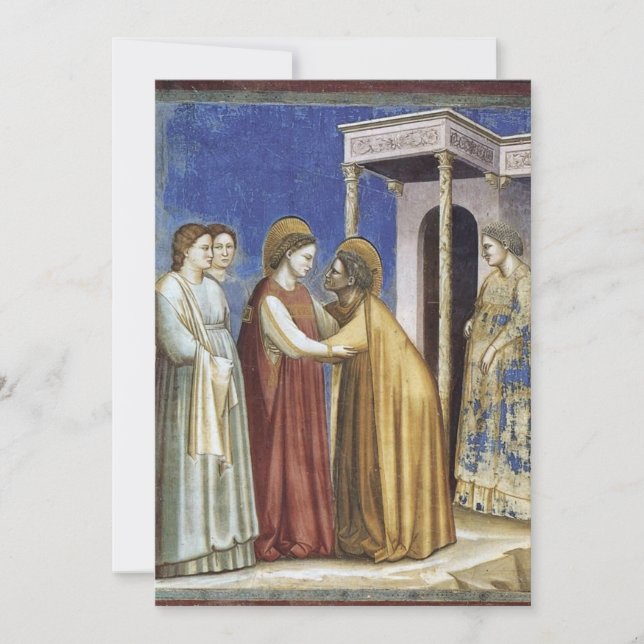 Invitation Giotto di Bondone - Visite (Devant)