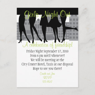 Invitation Girls Night Out