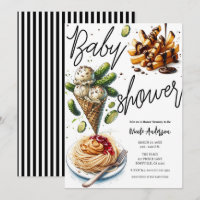 Glace et cornichons Envies Bizarres Baby Shower