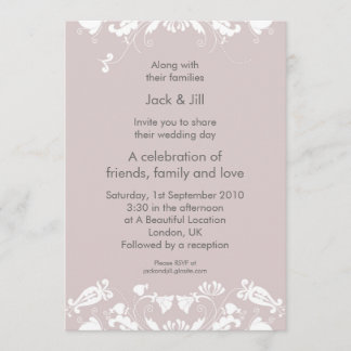 Invitation Glacer sur le gâteau 5x7