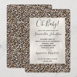 Invitation Glam Gold