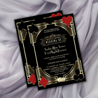 Glam Gold Black Gatsby Style Roaring Mariage des a