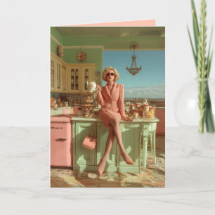 Invitation Glam vintage dans la cuisine
