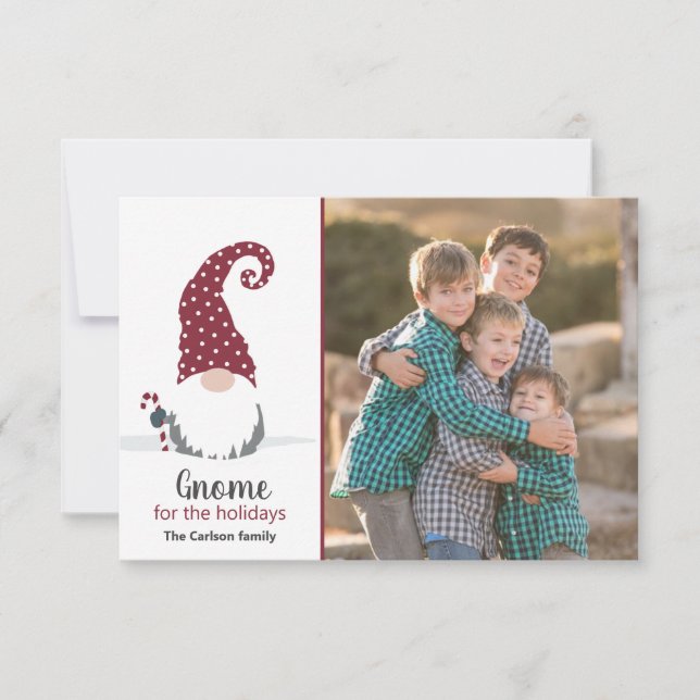 Invitation Gnome pour le design de la Tomte scandinave de vac (Devant)