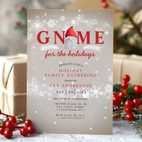 Gnome pour les Fêtes de Noël Rassemblement familia