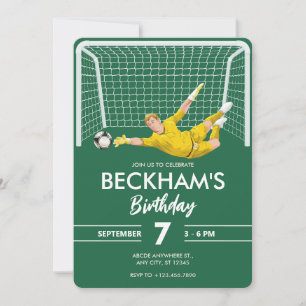 Invitation Goalkeeper