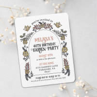 Gold Garden Party 40e anniversaire