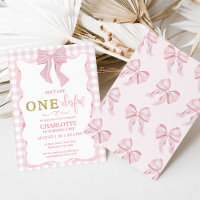 Gold Pink Bow n'est-elle pas magnifique 1er annive