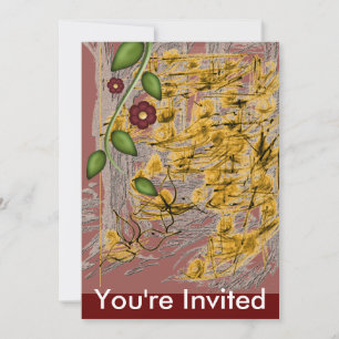 Invitation Golden Woods