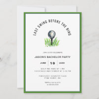 Golf Bachelor Party