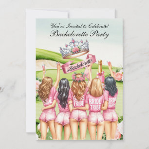 Invitation Golf Bachelorette Party sur golf