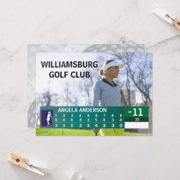 INVITATION GOLF TOURNAMENT LOW SCORE GOLFER AWARD