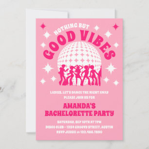 Invitation Good Vibes Super Bachelorette Rose