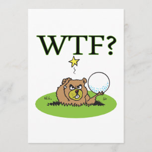 Invitation Gopher fâché