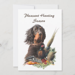 Invitation Gordon Setter