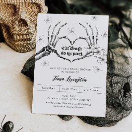 Invitation Gothique Amour Halloween Nuptiale Douche Invitatio