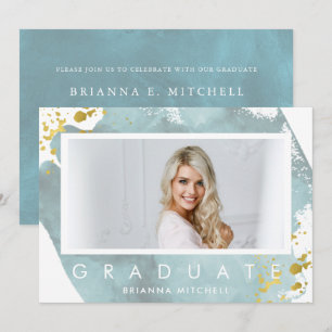 Invitation Grad de Gears  Parti de la graduation photo