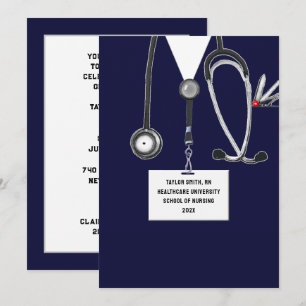 Invitation Grad Party de l'école de soins infirmiers
