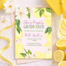 Graduated Party | Lemon Graduation | Summer Grad