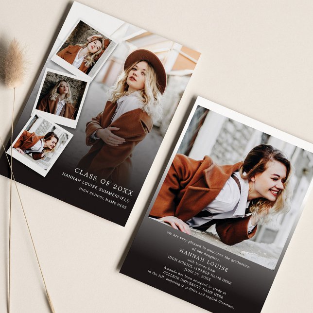Invitation Graduation 2025 Open House Photos Party (Créateur téléchargé)