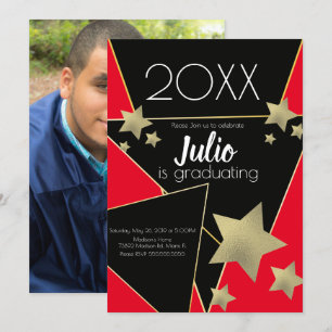 Invitation Graduation College Highschool Celebration Photo I